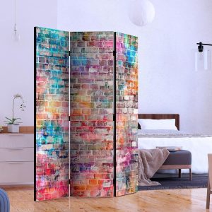 Paravent - Colourful Brick