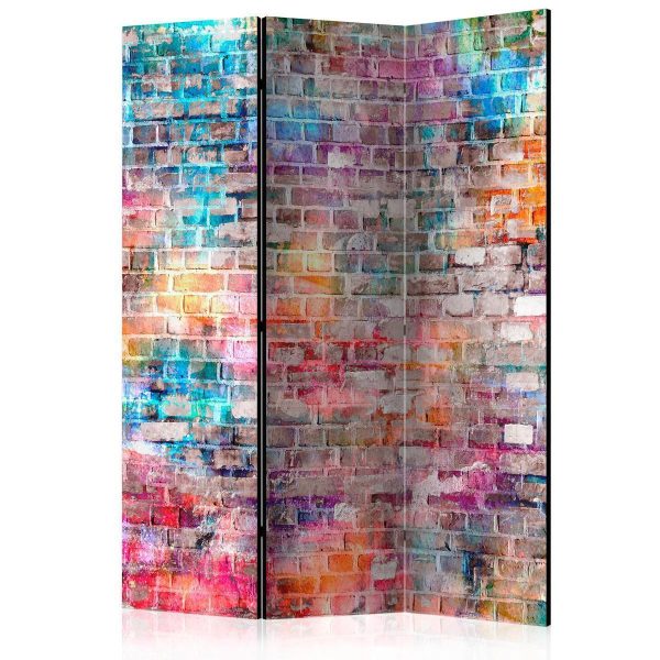 Paravent - Colourful Brick Paravent - Colourful Brick
