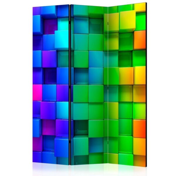 Paravent - Colourful Cubes Paravent - Colourful Cubes