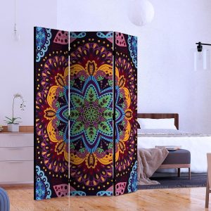 Paravent - Colourful Kaleidoscope