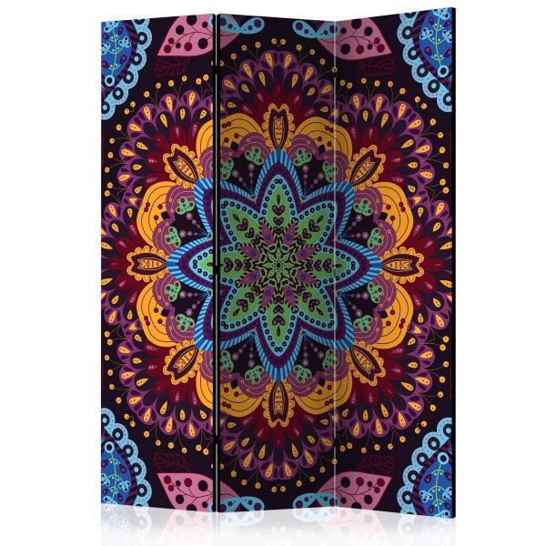 Paravent - Colourful Kaleidoscope Paravent - Colourful Kaleidoscope
