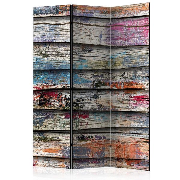 Paravent - Colourful Wood Paravent - Colourful Wood
