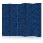 Paravent - Cosmic Inspirations - Pattern with Stars and Constellations on a Dark Background