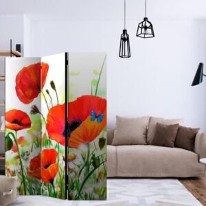 Paravent - Country poppies