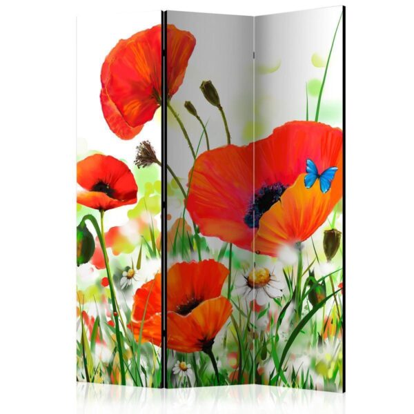 Paravent - Country poppies Paravent - Country poppies