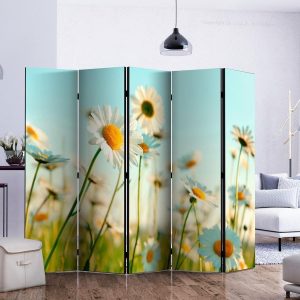 Paravent - Daisies - spring meadow II