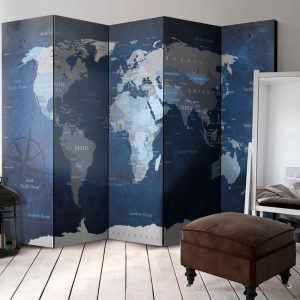 Paravent - Dark Blue World