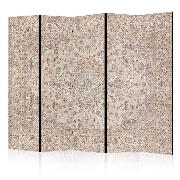 Paravent - Desert Nights - Ornamented Persian Carpet in Muted Colors Paravent - Desert Nights - Ornamented Persian Carpet in Muted Colors