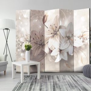 Paravent - Diamond Lilies II
