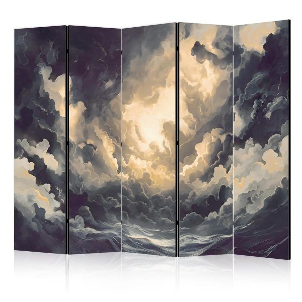 Paravent - Epic Light Play: The Sun Battling for Dominance Over the Clouds Paravent - Epic Light Play: The Sun Battling for Dominance Over the Clouds