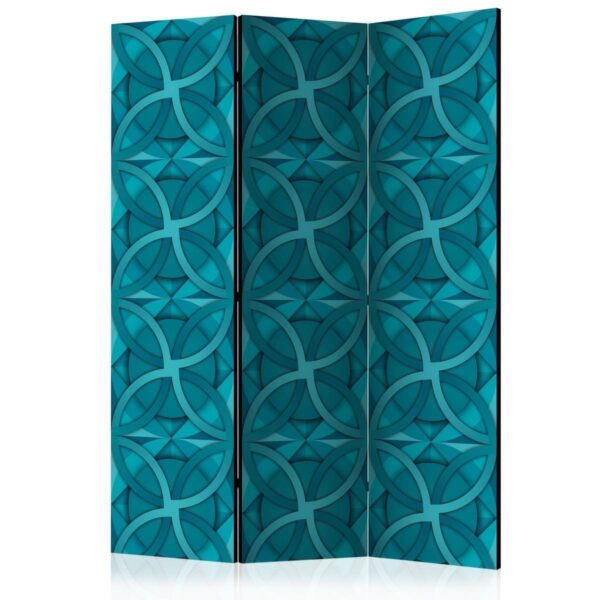 Paravent - Geometric Turquoise Paravent - Geometric Turquoise