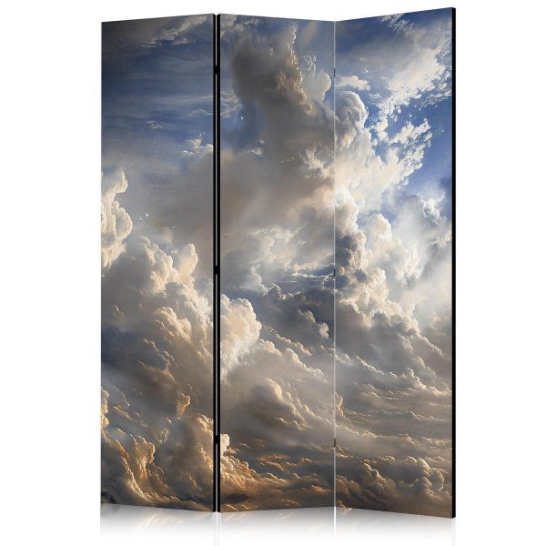 Paravent - Golden Reflections on Clouds Foretelling Dusk Paravent - Golden Reflections on Clouds Foretelling Dusk