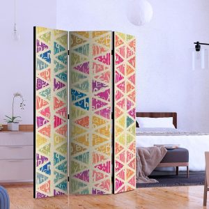 Paravent - Letters nad Triangles