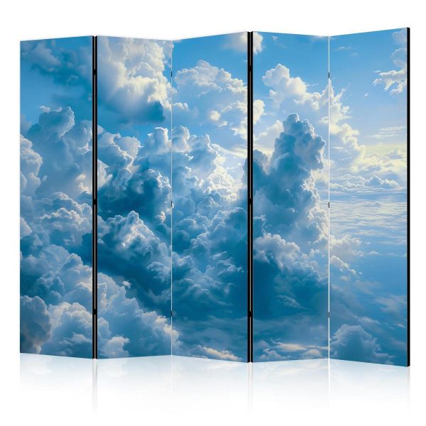 Paravent - Ocean in the Air: Undulating Clouds Reflecting Morning Light Paravent - Ocean in the Air: Undulating Clouds Reflecting Morning Light