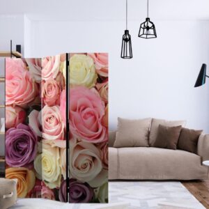 Paravent - Pastel roses