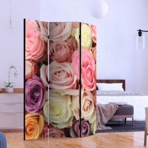 Paravent - Pastel roses