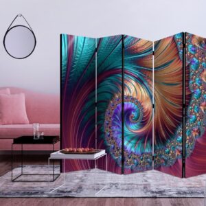 Paravent - Peacock Tail II
