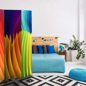 Paravent - Rainbow Wave