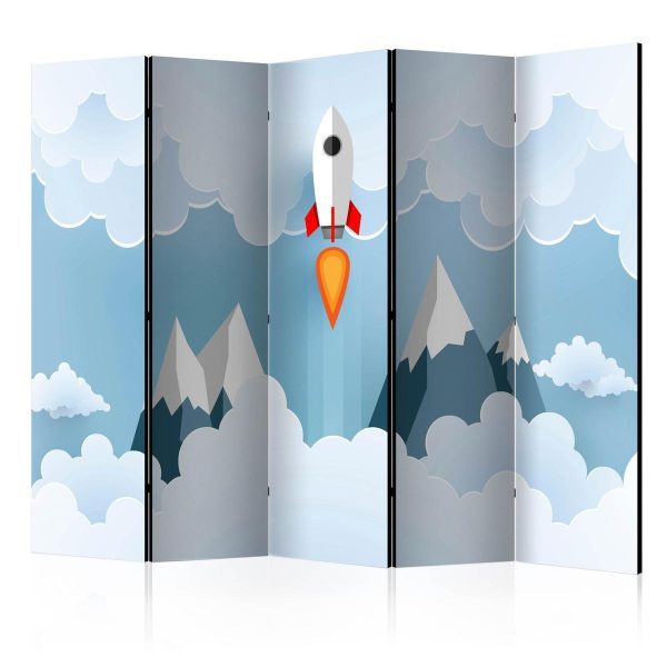 Paravent - Rocket in the Clouds II Paravent - Rocket in the Clouds II
