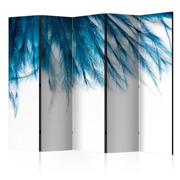 Paravent - Sapphire Feathers II Paravent - Sapphire Feathers II