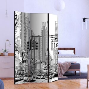 Paravent - Street in New York city