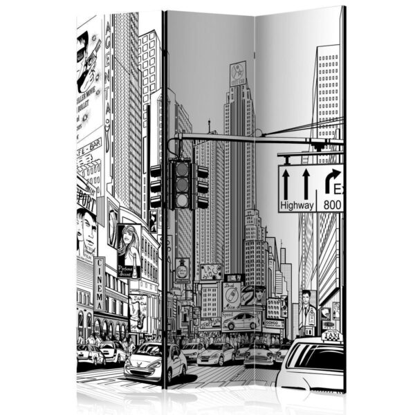 Paravent - Street in New York city Paravent - Street in New York city