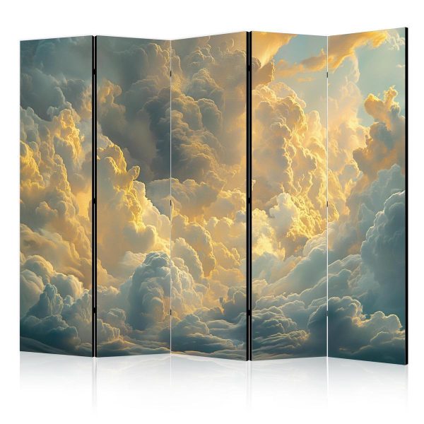 Paravent - The Last Breath of the Day: Clouds Illuminated by Evening Glow Paravent - The Last Breath of the Day: Clouds Illuminated by Evening Glow