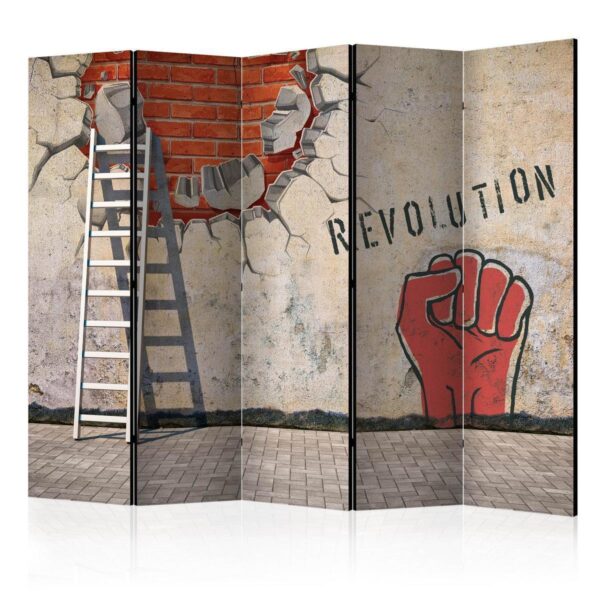 Paravent - The invisible hand of the revolution II Paravent - The invisible hand of the revolution II