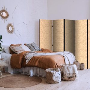 Paravent - Tiny Dots - Optimistic Pattern in Peach Colors