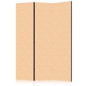 Paravent - Tiny Dots: Optimistic Pattern in Peach Colors