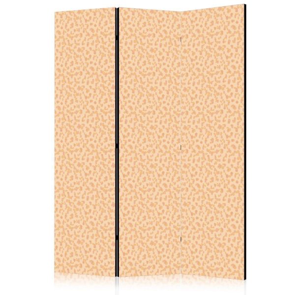 Paravent - Tiny Dots: Optimistic Pattern in Peach Colors Paravent - Tiny Dots: Optimistic Pattern in Peach Colors