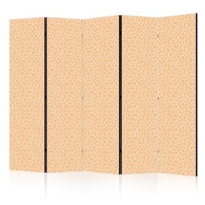 Paravent - Tiny Dots - Optimistic Pattern in Peach Colors