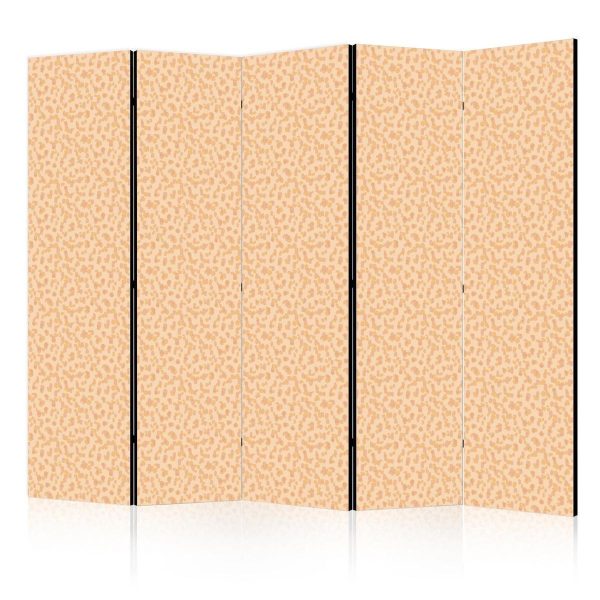 Paravent - Tiny Dots - Optimistic Pattern in Peach Colors Paravent - Tiny Dots - Optimistic Pattern in Peach Colors