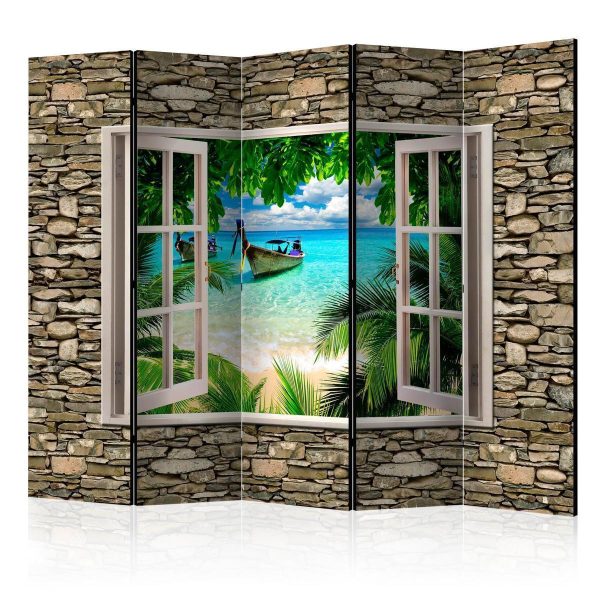 Paravent - Tropical Beach II Paravent - Tropical Beach II