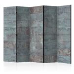 Paravent - Turquoise Concrete II