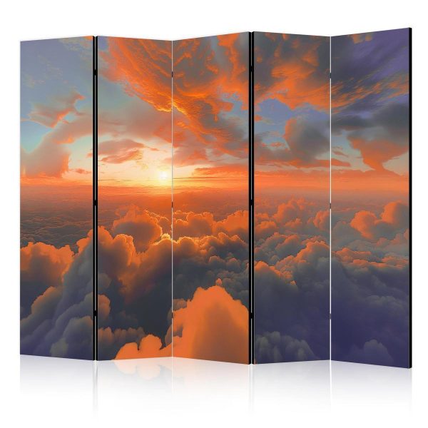 Paravent - When Dawn Tickles the Clouds: A Color Spectacle on the Morning Sky Paravent - When Dawn Tickles the Clouds: A Color Spectacle on the Morning Sky