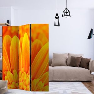 Paravent - Yellow gerbera daisies
