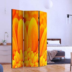 Paravent - Yellow gerbera daisies