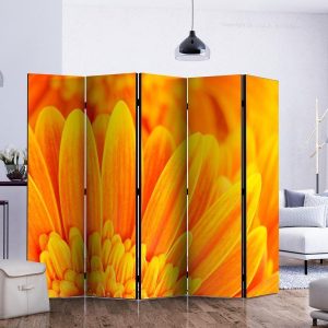 Paravent - Yellow gerbera daisies II