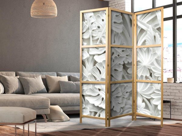 Paravent japonais - Alabaster Garden I