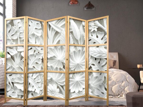 Paravent japonais - Alabaster Garden III