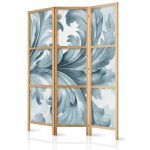 Paravent japonais - Botanical Motif with Leaves and Vines in Sandy Colors