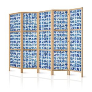 Paravent japonais - Ceramic Tiles - Traditional Portuguese Blue Tiles