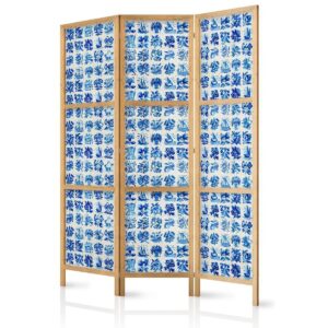 Paravent japonais - Ceramic Tiles - Traditional Portuguese Blue Tiles Azulejos