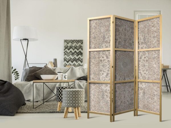 Paravent japonais - Desert Nights - Ornamented Persian Carpet in Muted Colors