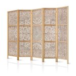 Paravent japonais - Desert Nights - Ornamented Persian Carpet in Muted Colors