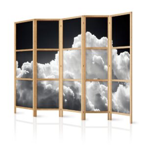 Paravent japonais - Discover the Endless Play of Sunlight – Clouds and Shadows in the Sky