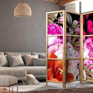 Paravent japonais - Floral Abundance I