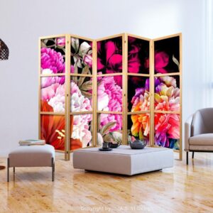 Paravent japonais - Floral Abundance II