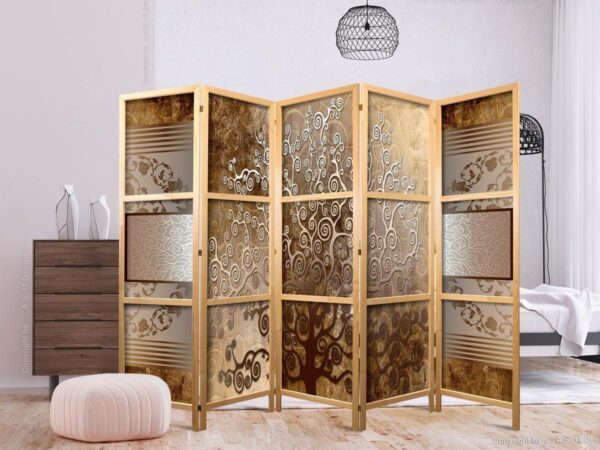 Paravent japonais - Golden Flourishes II